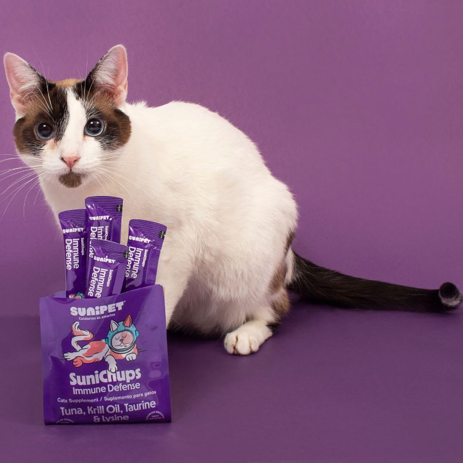 SuniChups Inmune Defense - Snack funcional para gatos, , large image number null